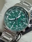 NEW✅ Citizen Eco-Drive Date Compass Green Dial Steel Men's Watch CA0699-59X