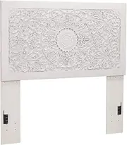 [Signature Design by Ashley] Paxberry Full Panel Headboard - Whitewash
