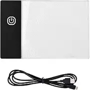 Mini LED Light Pad Acrylic Panel LED Tracing Light Box USB Powered Dimmable Brightness Copy Table Drawing Board for Flip Books Creation