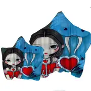 My Very Strange Valentine Adorable Maiden and Yeti Towel with Hood