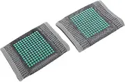 MUCKLILY 1 Pair Self Heating Wrist Wraps for Sports Protection Graphene Material Lightweight Breathable for Men Women for Yoga Basketball and Fitness Activities