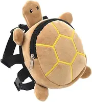 Dog Backpack Pet Harness Vest Adjustable Strap Rucksack Dog Harness Saddle Bag Dog Harness Backpack for Walking Hiking Travel Training (Light Yellow)