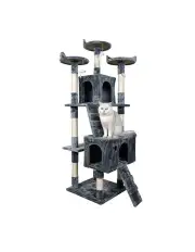 [Furtastic] Cat Tree Scratching Post 170cm Dark Grey