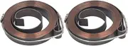 Pack of 2 Drill Press Return Spring, Steel Quill Spring Feed Return Coil Spring Assembly Accessory for Bench Drill