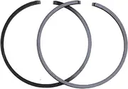 HUVNEXA 2pcs 34mm * 1.2mm Grass Trimmer Piston Ring Kit, for Chinese 1E34F Brush Cutter CG260 BC260 26CC Trimmer Cylinder Parts Car Piston Ring Set(2PCS)
