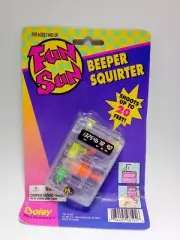 Vintage 1995 Boley Fun in the Sun Beeper Pager Water Squirters Clear