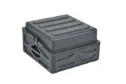 SKB 1SKB-R102 10 RU x 2RU Rack Case w/ Steel Rails, Hard Top, & L/R Access Doors