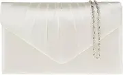 [fi9] LADIES SATIN PARTY PROM BRIDAL EVENING CLUTCH HAND BAG PURSE HANDBAG