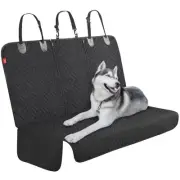 Dog Car Seat Cover for Back Seat - Extra Durable Bench Seat Protector with Si...