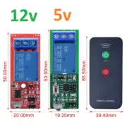 5V 12V IR infrared DC 1Channel Latching Relay Module Bistable Switch with remote