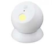 Brillar Motion Activated Swivel Ball Light - White
