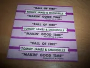 3 Tommy James Ball Of Fire / Makin' Good Time Jukebox Title Strips