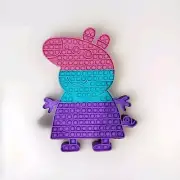 Peppa Pig Pop ItJumbo Fidget Pop It Toy for Kids 16.5 in x 12 in