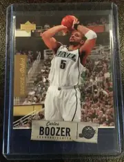 2005-06 Upper Deck Carlos Boozer RC Rookie Gold #37/50 Jazz