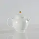 [千紅一品茶]景嵐金絲甜白釉泡茶器撒金水平茶壺 宮廷風泡茶壺茶具(現貨) (7.1折)