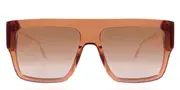 Anna-Karin Karlsson MR. 3 AM STORIES Fudge Men's Sunglasses Brown Size 58