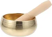 JOINPAYA Handmade Meditation Singing Bowl Set Sound Bowl for Yoga Relaxation Portable Meditation Bowl