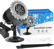 Christmas Snowflake Lights, Led Projector Lights for Outdoor, Waterproof Christm