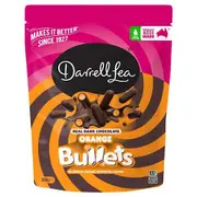 Darrell Lea Orange Dark Chocolate Bullets 200g x 12