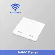 Rf433Mhz Light Switch Wireless Remote Control Relay Module LED Push Button Switc