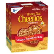 Cheerios Cereal, Honey Nut, 27.5 oz, 2-count