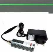 With 5V Power Adapter 532nm 50mw Green Laser Diode Line Module 25 * 75mm