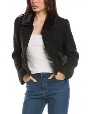 Flora Bea NYC Nadalia Wool-Blend Coat