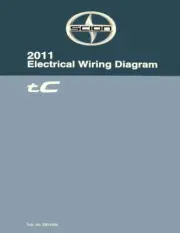 2011 SCION tC Wiring Diagrams Schematics Layout Factory OEM