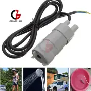 12V DC 1.2A Micro Submersible Motor Water Pump 17W 5M 14L/Min 600L/H 6-15V New