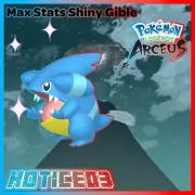 Pokemon Legends: Arceus Shiny Gible Max Stats