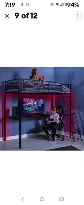 Twin Gamer Loft Bed