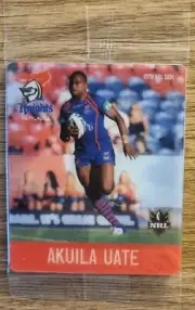 NRL 2011 Samboy Swapz Tazo ~ Akuila Uate ~ Newcastle Knights ~ B 22/64 Free post