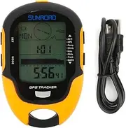 Handheld Digital Altimeter Barometer Compass Thermometer IPX4 Waterproof Portable GPS Navigation Tracker