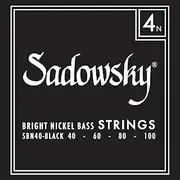 Black Label Base Strings Nickel Strings 4 Strings 040-100 SBN40 Black