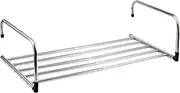 Radiator Drying Rack Portable Clothes Drying Rack for Balcony Railings Windowsill, Folding Towel Rack Indoor Outdoor Retractable Laundry Rack