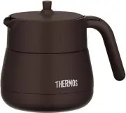 THERMOS Vacuum Insulated Teapot with Strainer 450ml Brown TTE-450 BW