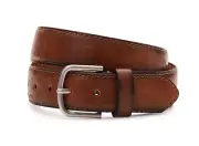 Wonder Nation Boys Brown Faux Leather Belt Size L 34.5" L NEW