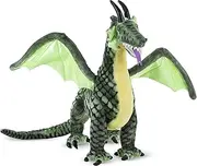 Melissa & Doug Lifelike Plush Giant Winged Dragon Stuffed Animal (91.44 cm x 102.87 cm x 40.64 cm)
