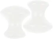 Ergonomic Mushroom Shape Massage Stone 2pc Set Quartz Gua Sha Tool Face Neck Body Scraper