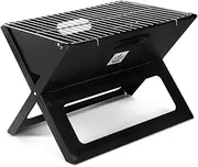 Grillz Charcoal BBQ Smoker Camping Grill Portable Barbeque
