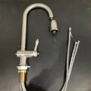 DXV Kitchen Faucet Pull-down in Ultra Steel D35402300.355 3rd/E10