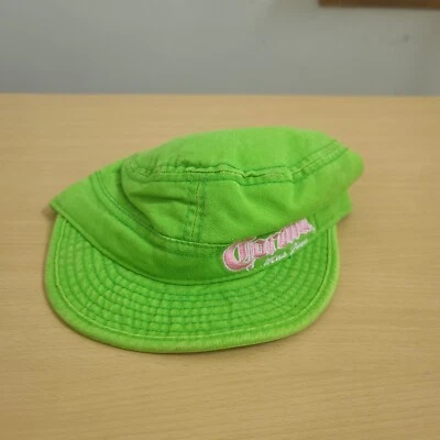 Corona Mas Fina Beer Green Pink Cabbie Military Cap Hat Fitted Womens OSFA - New