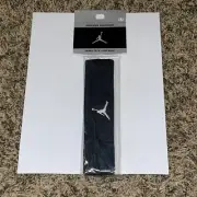 Vintage Nike Michael Jordan Jumpman Sweat Headband Black & White - NEW