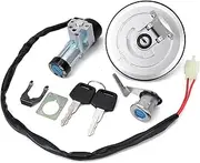 Ignition Switch for CBF125 2009-2013 35010-KWF-950 Motorcycle Ignition Switch Lock Gas Fuel Cap Key Motorcycle Ignition Switch Lock