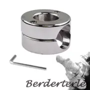 Heavy Duty Chastity Rings Removable Ball Scrotum Stretcher CBT Chastity Devices