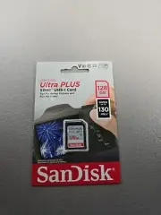 SanDisk Ultra Plus SDXC UHS-I Card (128GB)
