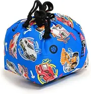 Tomica Lunch Bag, Drawstring Lunch, Kids, Blue, Blue, Free Size