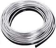 15M Chrome Moulding Trim Strip Car Door Edge Scratch Guard Protector Cover Chrome Style