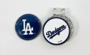 MLB Golf Hatclip Hat Cap Clip w/ Ballmark Silver Los Angeles Dodgers