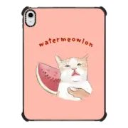 iPad 10.9-inch (10th gen) iPad Impact Case Watermeowlon Cat Ipad Case